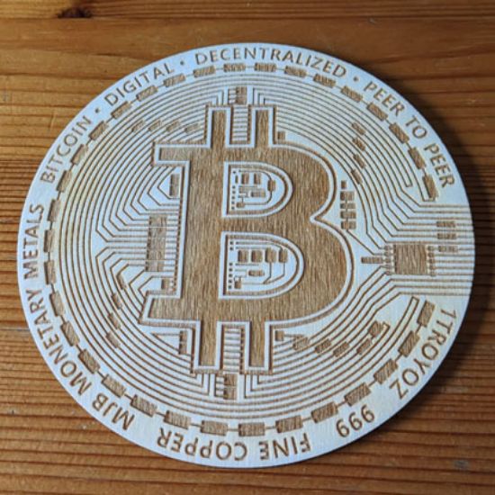 Picture of Bitcoin Coasters