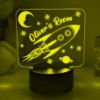 Picture of Rocket Ship personalised child’s night light