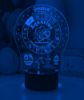 Picture of Aquarius Zodiac night or desk light - Personalised